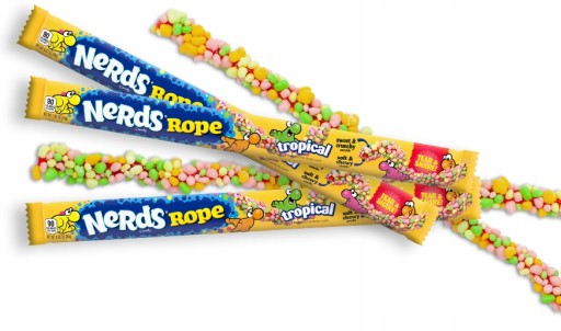 Nerds Tropical Rope Fruit Jelly Candies 26g z USA