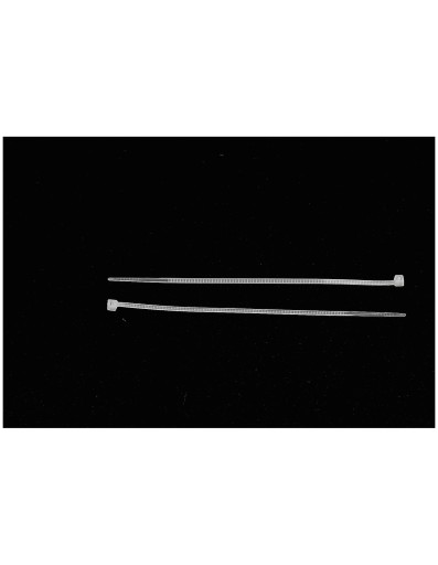 Sťahovacie pásky 2,5x150mm Biele 100 ks.