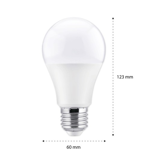 E27 LED žiarovka 11W 230V mikrovlnný snímač pohybu