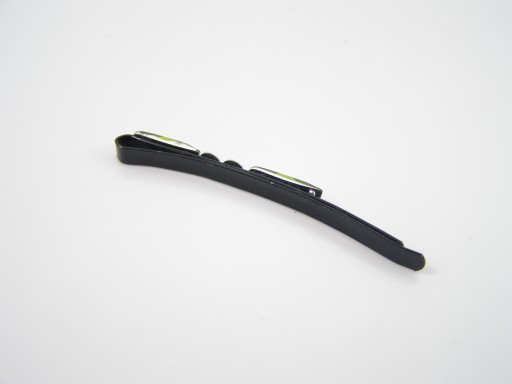 Kovové štipce do vlasov Donegal Black, dĺžka 4,3 cm, 50 ks.