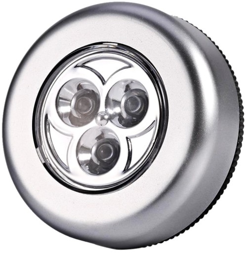 3x LED SAMOLEPIACA DOTYKOVÁ LAMPA NA BATÉRIU