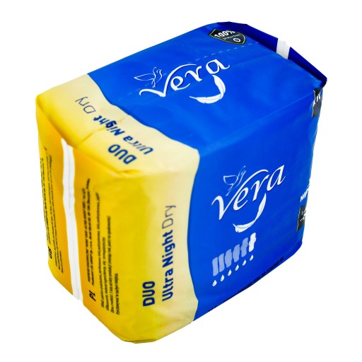 Ultra NIGHT Dry Duo vložky na noc VERA 16 kusov