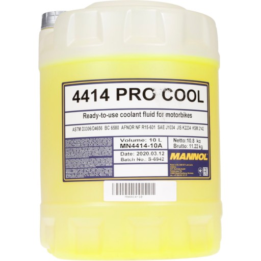 MANNOL 4414 KVAPALINA DO MOTOCYKLOV -40/135