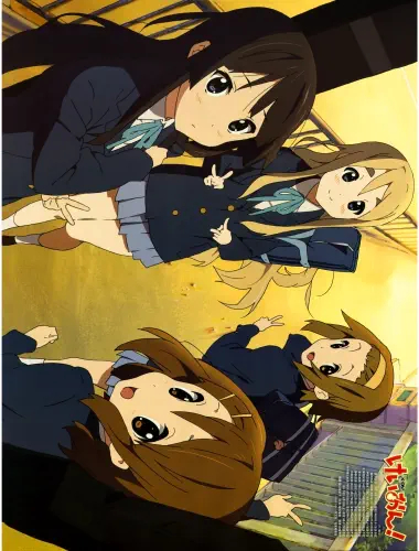 Plagát anime Manga K-ON! KON_266 A3 (vlastné)
