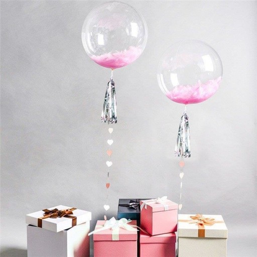 BOBO Sphere Balloon Transparent Crystal 45cm