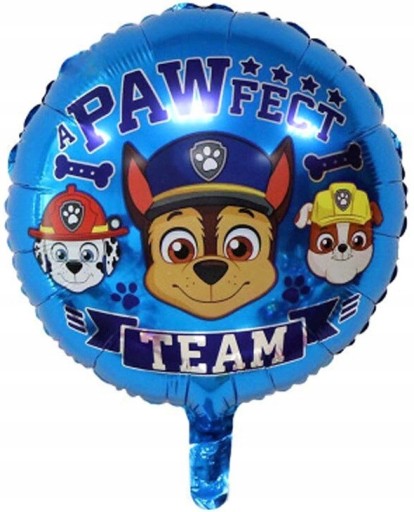 PAW PATROL CHASE MARSHALL FÓLIOVÝ BALÓN 45cm P17