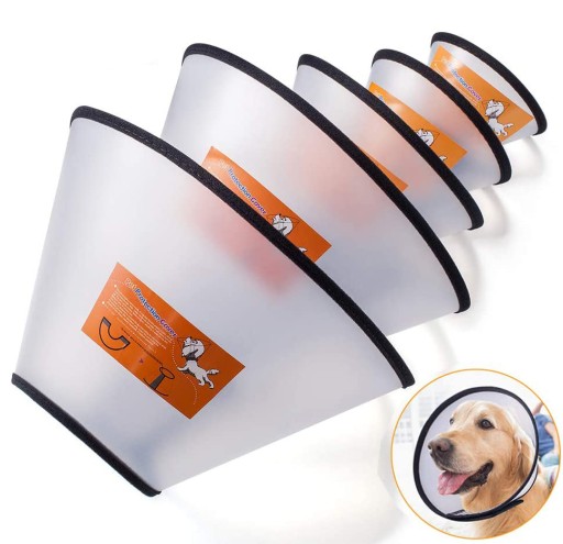 Pooperačný veterinárny obojok pre psov M/5