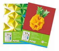KREATINIO DEKORATÍVNY PAPIER FAREBNÝ BLOK A4 PAPIER