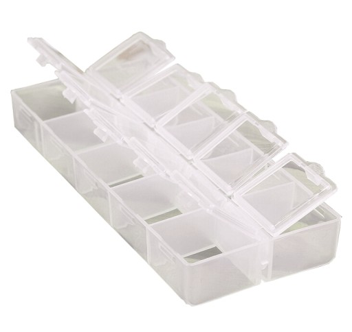 ORGANIZÁTOR 10-MIESTNE 13X6X2CM