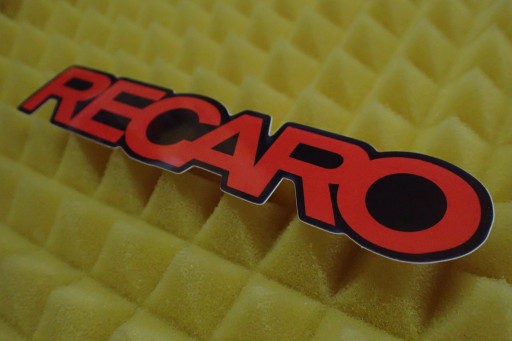 NÁLEPKA RECARO NÁLEPKA 14,8 x 3 cm