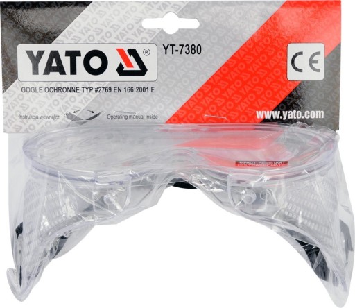 YT-7380 YATO ochranné okuliare