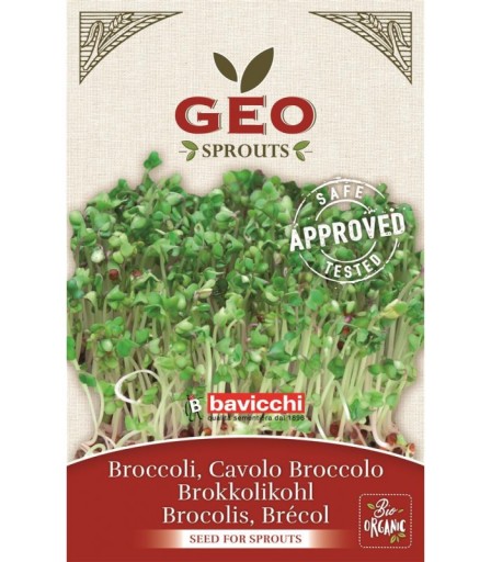 Brokolica - GEO klíčiace semienka, certifikované, 13g, Bavicchi