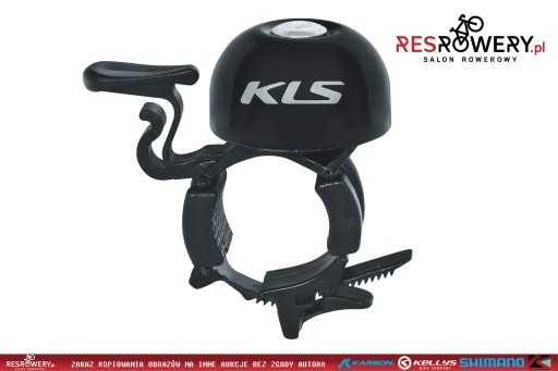 ALU KELLYS KLS BANG 30 BIKE ZVONČEK, ČIERNA