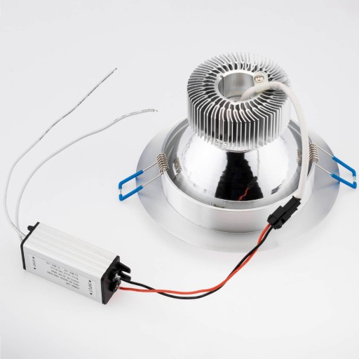 Stropné svietidlo, zapustený LED panel DOWNLIGHT 12W