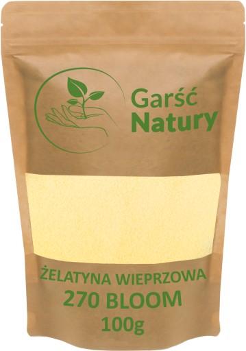 BRAVČOVÁ ŽELATÍNA 270 BLOOM 100 g Potravinová želatína NA KĹBY 0,1 kg