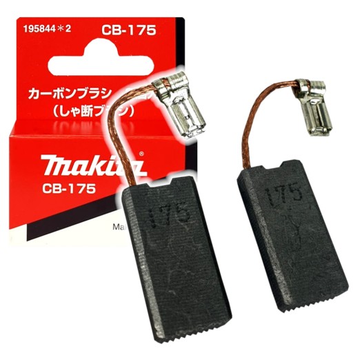 Makita CB-175 HM1203C HM1307 HM1317 HM1214C uhlíkové kefky 195844-2