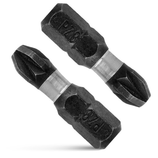 Nárazový bit PZ3 Nárazový bit 25mm | Nárazový bit pre skrutkovač 2 ks.