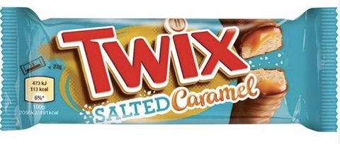 TWIX SLANÝ KARAMEL SLANÝ KARAMEL 46g - 2x23g