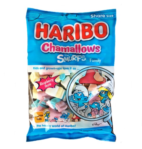 Haribo Chamallows Smurfs Marshmallows 175 g