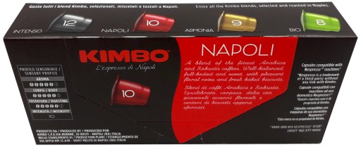 Kimbo Espresso 10 Napoli 10 kapsúl Nespresso