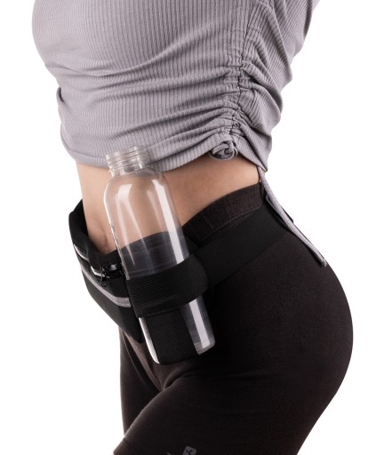 Dámska, pánska, športová, bedrová taška do pása s reflexnými prvkami