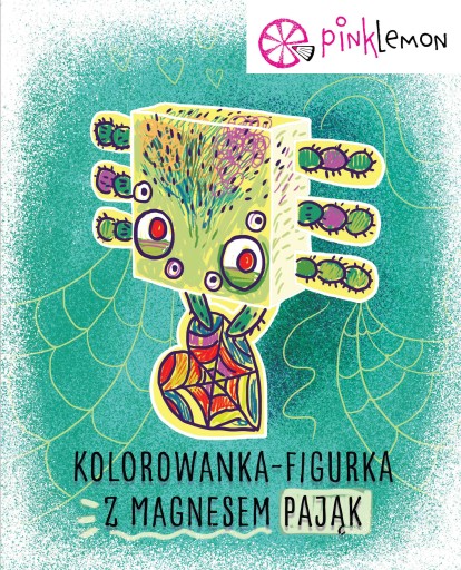 POSTAVIČKA ZVIERATKA PAVÚKA S MAGNETOM NA FARBA