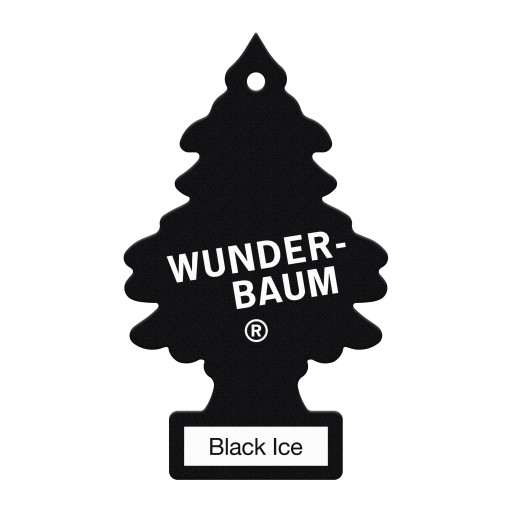 WUNDER BAUM VOŇANÝ OSVIEŽOVAČ AUTA Vianočný stromček BLACK ICE