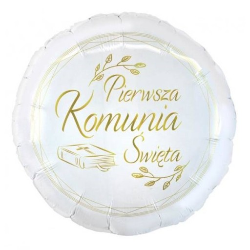 Balóniky na biele prijímanie Kytička na prvé sväté prijímanie s holubicou 3 ks