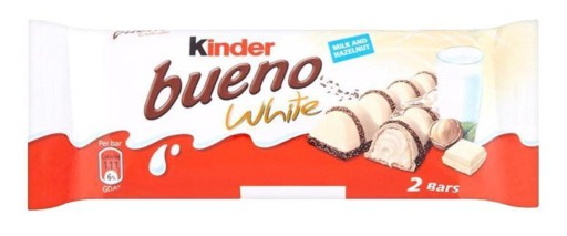 Kinder Bueno White oblátky 1ks x 39g biela tyčinka Ferrero pre deti