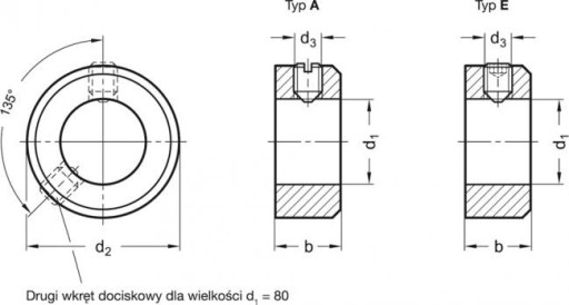 SKRUTKA UPÍNACIEHO KRUHU 5mm