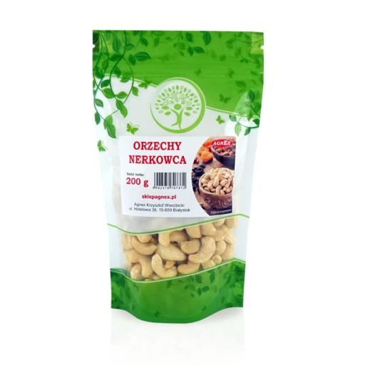 KEŠU ORIECHY 200 g PRÍRODNÉ AGNEX KEŠU