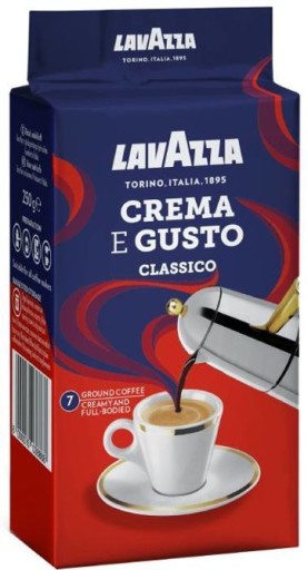Lavazza Crema e Gusto Classico mletá káva 250g