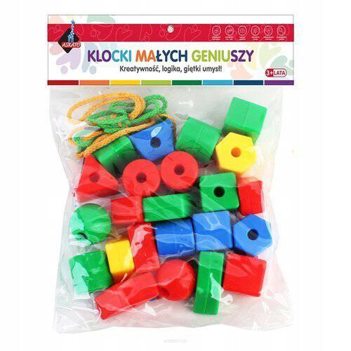 LITTLE GÉNIUS BLOCKS VEĽKÉ KORALY 22 KUSOV. VZDELÁVANIE