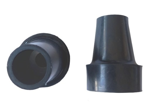 Zosilnená gumená nánožník pre barly, barle a vychádzkové palice, pr. 19 mm 1ks