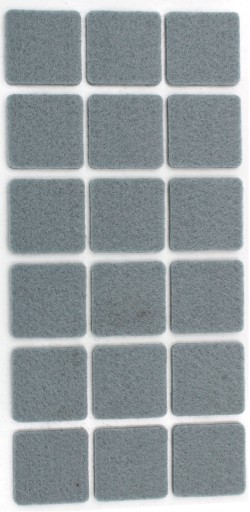 Samolepiace plsti STAROSTLIVOSŤ O PODLAHU 30x30 mm SVETLO SIVÁ