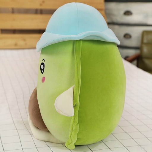 AVOKÁDOVÝ MASKOT, PLYŠOVÁ HRAČKA, VANKÚŠ, HRAČKA, DARČEK
