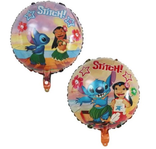 Lilo & Stitch okrúhly fóliový balón 45 cm Narodeniny
