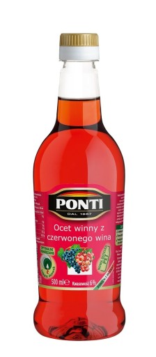 Ponti Červený vínny ocot 500 ml
