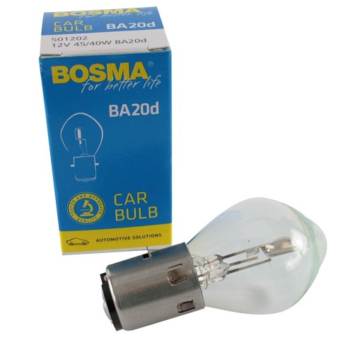 Žiarovka 12V 45/40W BA20D SIMSON MZ ETZ JAWA S2