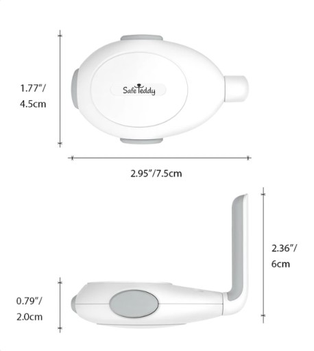 Samolepiaci nábytkový zámok na skrinky a zásuvky s lepidlom 3M SafeTeddy