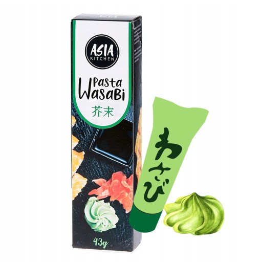 Wasabi pasta v tube, japonský chren 43g Asia Kitchen
