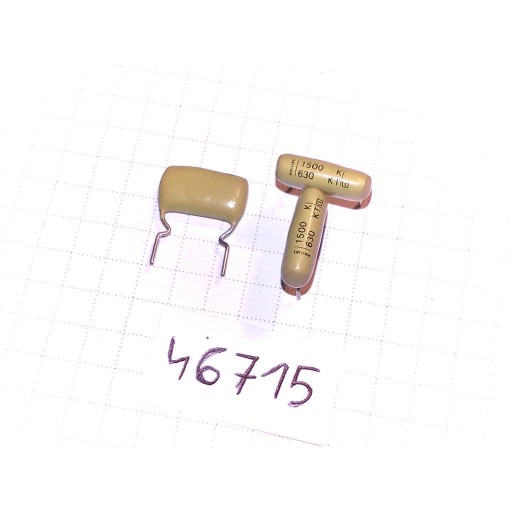 Kondenzátor 1,5nF 630V R10 10% Philips KT347