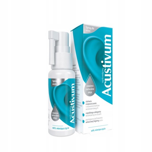 Acustivum ušný sprej 20 ml