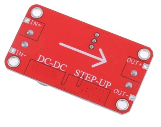 DC-DC Step-Up modul meniča 5-40V 5A