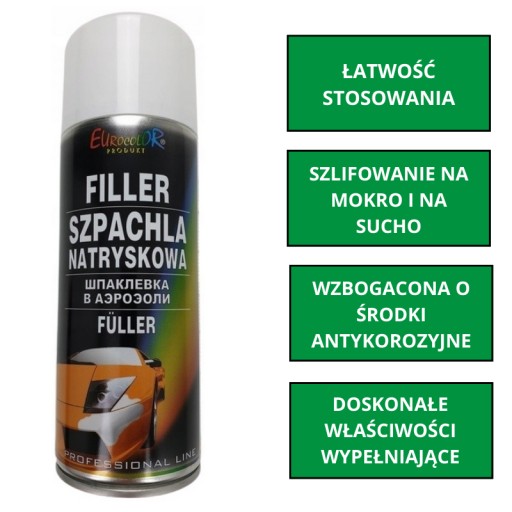 Spray tmel Eurocolor 400 ml