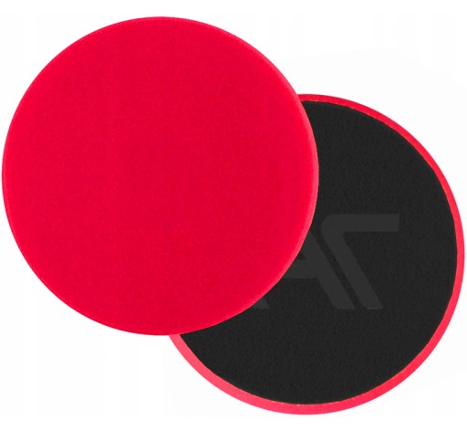 NAT Red Stredne mäkký leštiaci vankúšik 50 mm