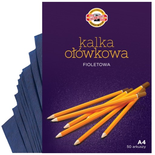 Prepisovacia ceruzka A4 fialová 25 listov KOH-I-NOOR