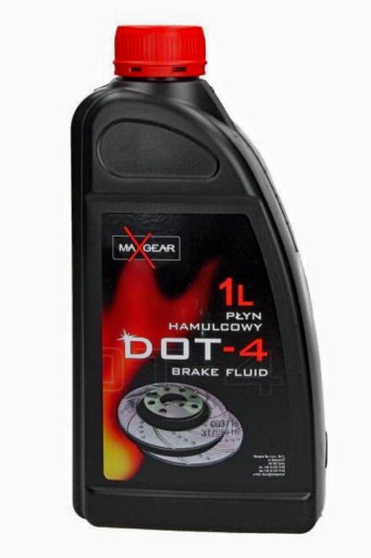 DOT4 BRZDOVÁ KVAPALINA 1L MAXGEAR