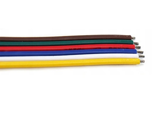 6-žilový kábel pre RGBW + CCT LED pásy