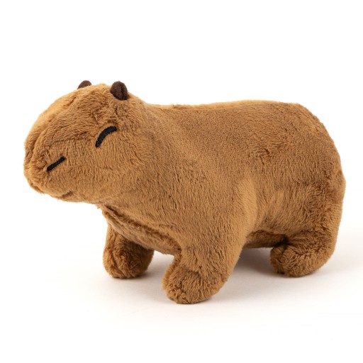 MASKOT CAPYBARA PRE DETI ROZTOMNÝ PLYŠOVÝ VANKÚŠ NA MAJLENIE 20 CM HIT